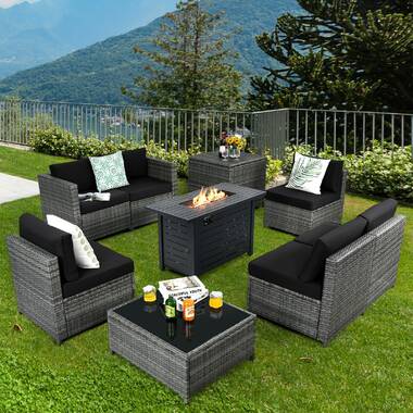 Pe rattan best sale garden furniture